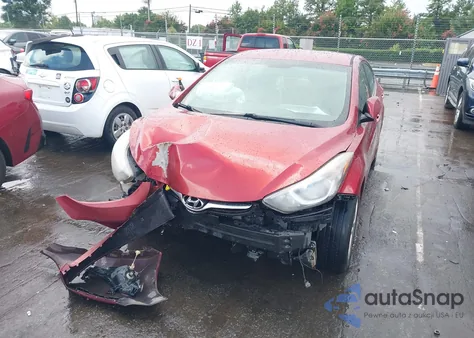 2014 Hyundai Elantra Se/Sport/Limited из США, поврежденный, VIN 5NPDH4AEXEH543250